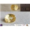 Image 1 : Yellow Metallic Sapphire, unheated | GIA 2.05 ct