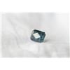 Image 4 : Blue-Green Madagascar Sapphire, hand-cut, GIA 3.05 ct