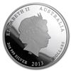 Image 2 : 2013 Australia 2 oz Silver Year of the Snake Proof