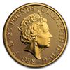Image 2 : 2018 Great Britain 1/4 oz Gold Queen's Beasts The Bull