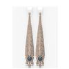 Image 1 : 3.29 ctw Diamond & Pearl Earrings 18K Rose Gold