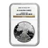 Image 1 : 2005-W Proof Silver American Eagle PF-70 NGC