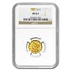 Image 1 : $2.50 Liberty Gold Quarter Eagle MS-63 NGC/PCGS