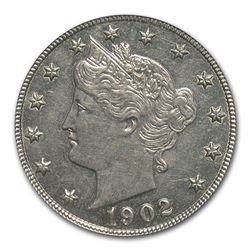 1902 Liberty Head V Nickel PR-62 PCGS