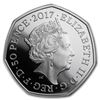 Image 2 : 2017 Great Britain Silver 50p Beatrix Potter Prf (Jeremy Fisher)