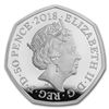 Image 2 : 2018 GB Silver 50p Beatrix Potter Proof (Mrs. Tittlemouse)