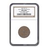 Image 1 : 1837 Hard Times Token MS-63 NGC (BN, Half Cent of Copper, HT-73)