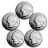 Image 2 : 2014 5-Coin 5 oz Silver ATB Set (America the Beautiful)