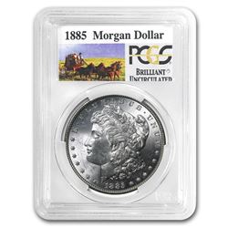 1885 Stage Coach Morgan Dollar BU PCGS