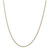 Image 2 : 14k Yellow Gold Semi-Solid 1.55 mm Wheat Chain - 30 in.