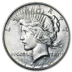 1926-D Peace Dollar AU