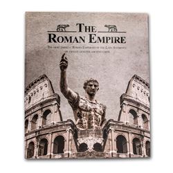 The Decline of the Roman Empire 12 Coin Collection with Map
