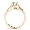 Image 3 : 1.23 ctw Certified VS/SI Diamond 2pc Wedding Set 14k Yellow Gold
