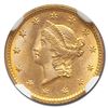 Image 2 : 1853 $1 Liberty Head Gold MS-66 NGC