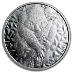 2007 Australia 1 oz Silver Koala BU
