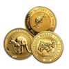 Image 1 : Australia 1 oz Gold Kangaroo/Nugget BU (Random Year)