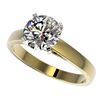 Image 1 : 2.05 ctw Certified Quality Diamond Engagment Ring 10k Yellow Gold
