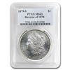 Image 1 : 1879-S Morgan Dollar Rev of 78 MS-63 PCGS