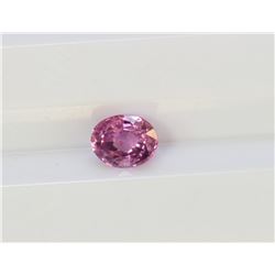0.50ct Oval Shape Pink Ssapphire Dimension5x4.1x2.9