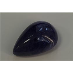 57.65ct Pear Shape Tanzanite Cabochon Dimension 22x18x11