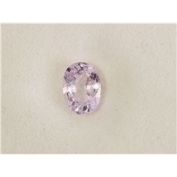 0.90ct Round Shape Pink Saphire Dimension 6.6x4.7x3.1