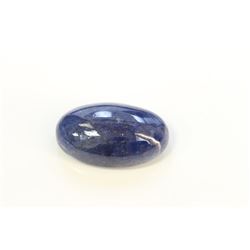 20.36ct Oval Shape Tanzanite Cabochon Dimension 21.3x12.9x7.9