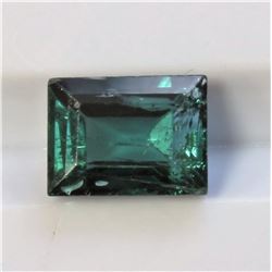 1.51ct Emerald Shape Indicolite Tourmaline Dimension 7x5.2x4