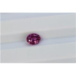 2.16ct Oval Shape Pink Padparadscha Saphire Dimension 7.6x6.7x4.5