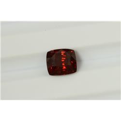 1.83ct Cushion Shape raspberry Garnet  Dimension 6.8x6x5