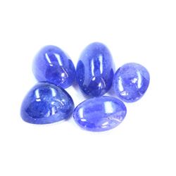 25.31ct Mixed Shape Tanzanite Cabuchon