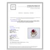 Image 3 : 3.56CT NATURAL RUBY 14K WHITE GOLD RING