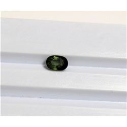 1.05ct Oval Shape Green Sapphire Dimension 6.9x4.8x3.3