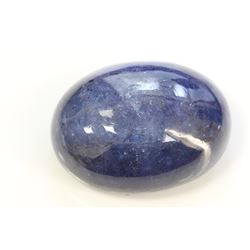 87.65CT Oval Shape Tanzanite Cabochon Dimension 28x20x12