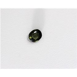 1.36ct Oval Shape Natural green Sapphire Dimension 7.3x6.1x3.3