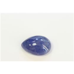19.59ct Pear Shape Tanzanite Cabochon Dimension 19.7x13.7x8.5