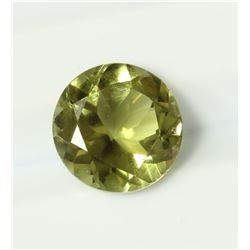 1.85ct Round shape Green Tourmaline Dimension 8x4.8
