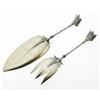 Image 2 : A Gorham Sterling Fish Serving Set An American Silver Fish Serving Set