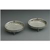 Image 2 : Two Tiffany & Co Sterling Repousse Compotes NR Two American Silver Compotes