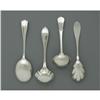 Image 2 : Four Gorham Sterling Serving Spoons Four American Silver Serving Spoons