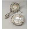 Image 4 : A SHREVE & CO. STERLING TEA STRAINER, C.1884 A Sterling Tea Strainer And Stand