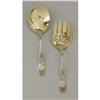 Image 1 : An R. Blackinton & Co. Sterling Salad Set An American Silver Salad Set
