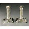 Image 1 : Pair of English Sterling Candlesticks Pair of English Silver Candlesticks