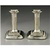 Image 2 : Pair of English Sterling Candlesticks Pair of English Silver Candlesticks
