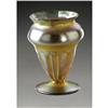 Image 2 : A Nash Iridescent Glass Vase An American Glass Vase