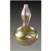 Image 1 : A Tiffany Studios Iridescent Glass Vase An American Glass Vase