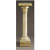 Image 1 : A Beige Onyx Pedestal An Onyx Pedestal