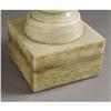 Image 3 : A Beige Onyx Pedestal An Onyx Pedestal