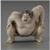 Image 1 : A Carved Ivory Figural Sumo Wrestler Netsuke NR An Ivory Figural Netsuke