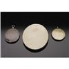 Image 2 : Three Ivory Portrait Miniatures Three Ivory Portrait Miniatures