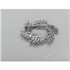Image 2 : A 14K White Gold and Multi-Diamond Brooch A 14K White Gold and Multi-Diamond Brooch